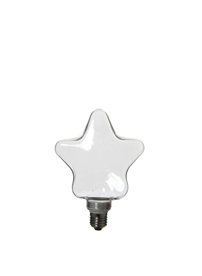 1033268 Nice deco lamp star transparent