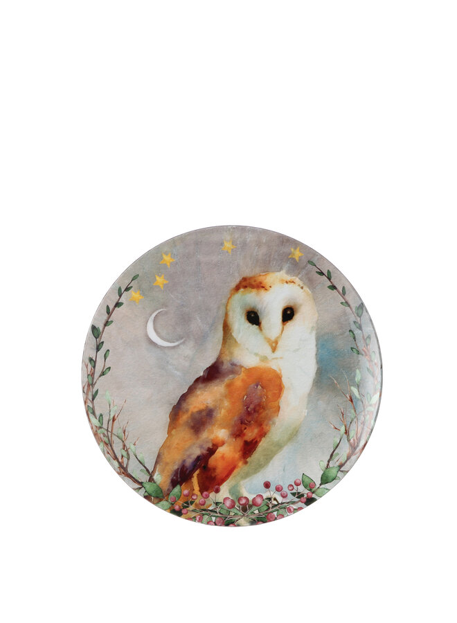 1035120 Mila plate Owl