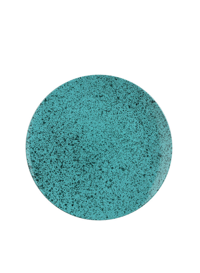 1055816 Mila decoration plate d.green