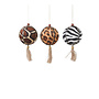 Ornament brown Zebra Tiger Giraf