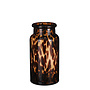 Tiger vase brown