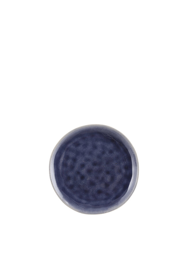 Tabo breakfast plate blue