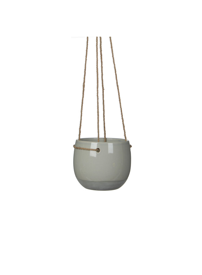 Resa hangpot rond l.grey