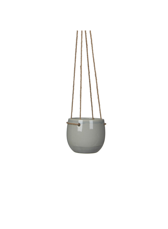 Resa hangpot rond l.grey