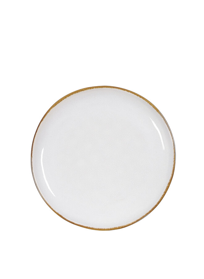 Tabo breakfast plate white