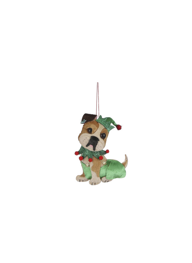 Ornament dog brown