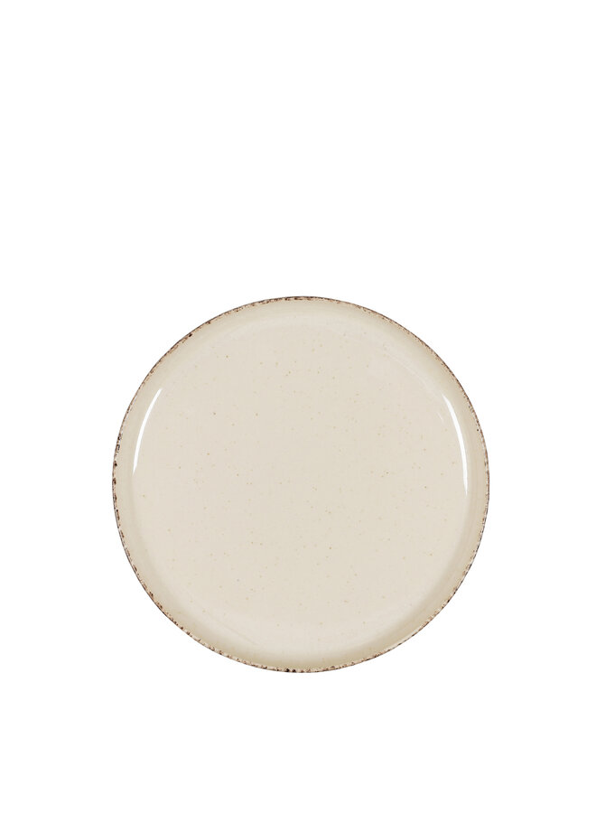 Tonio breakfast plate off white