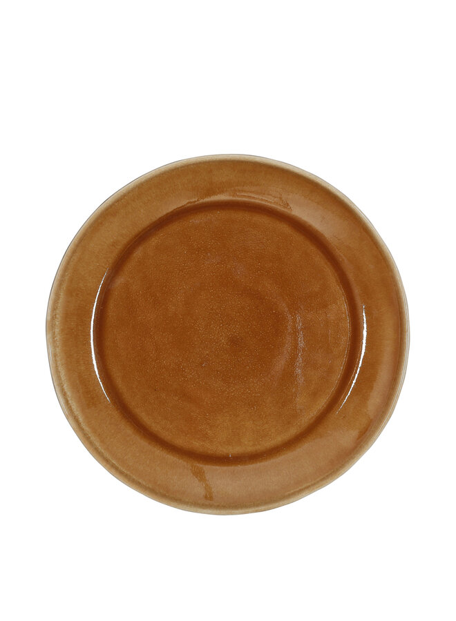 Rhea dinner plate l.brown