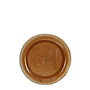Rhea breakfast plate l.brown