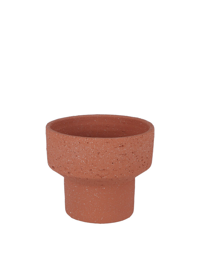 Pietra pot round terra