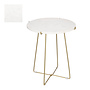 Alec side table white