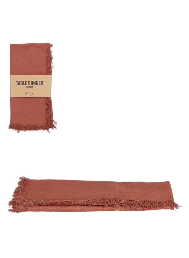 Villia table runner d.brown