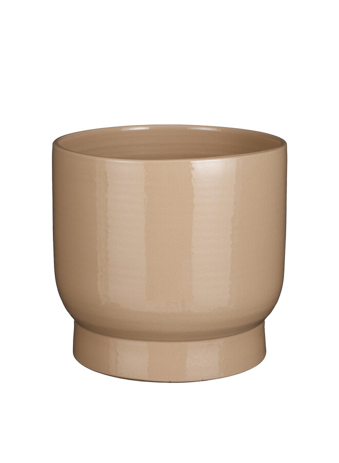 Thiago pot round taupe