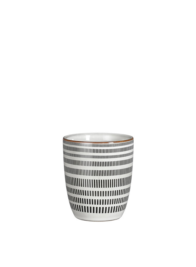 Tabo stripe cup grey