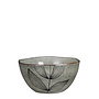 Tabo leaf bowl grey D15