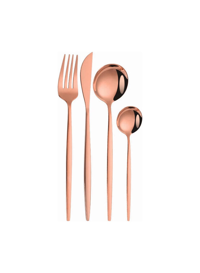 Cutlery rose 16 pieces