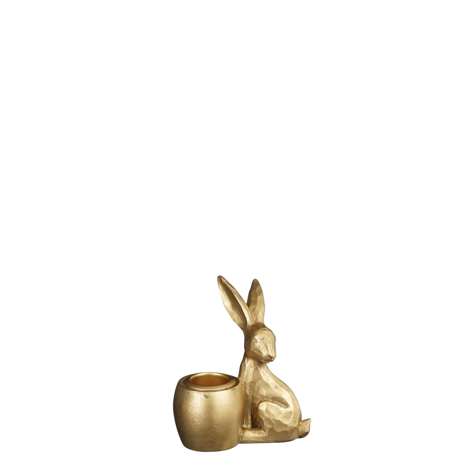 MiCa Candle holder rabbit gold