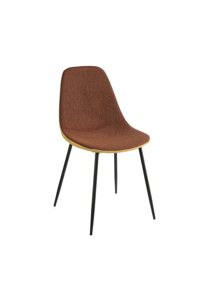Tallos chair brown ocher