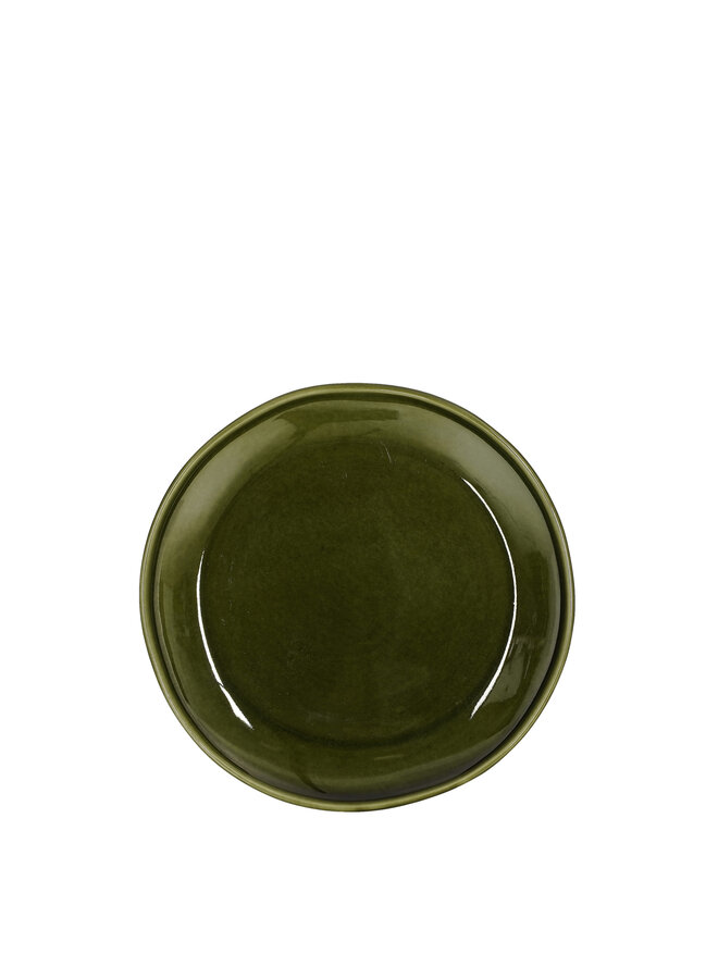 Rhea breakfast plate green