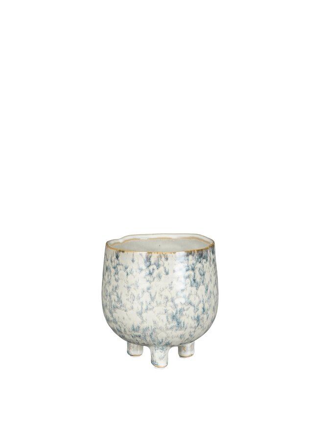 Winny pot rond blauw