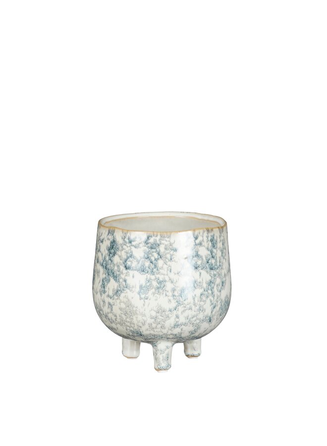 Winny pot rond blauw