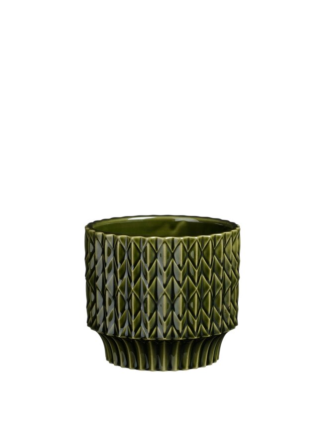 Lauria pot rond d.groen