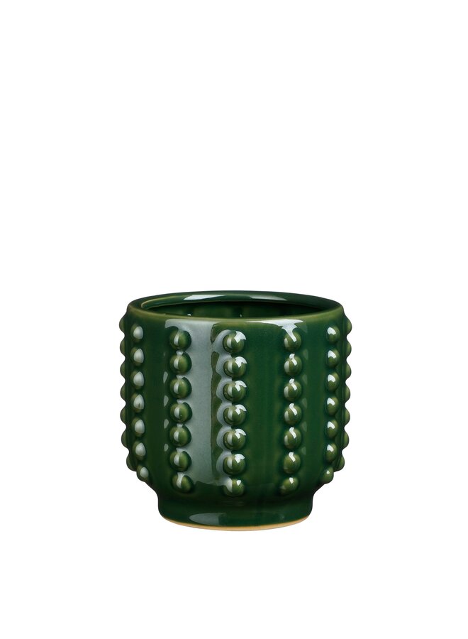 Boaz pot round green