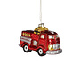 Ornament firetruck rood