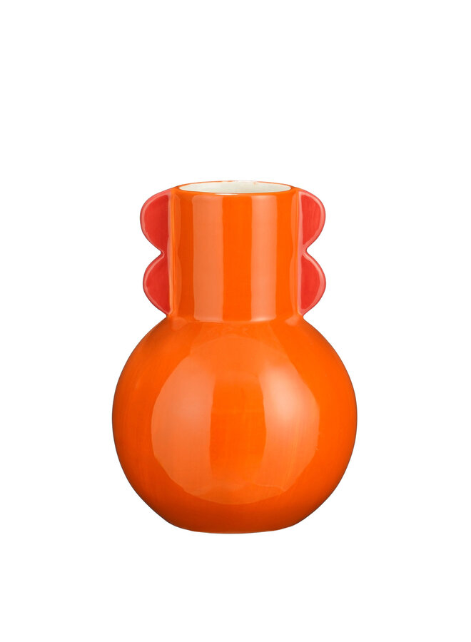 Maya vaas oranje