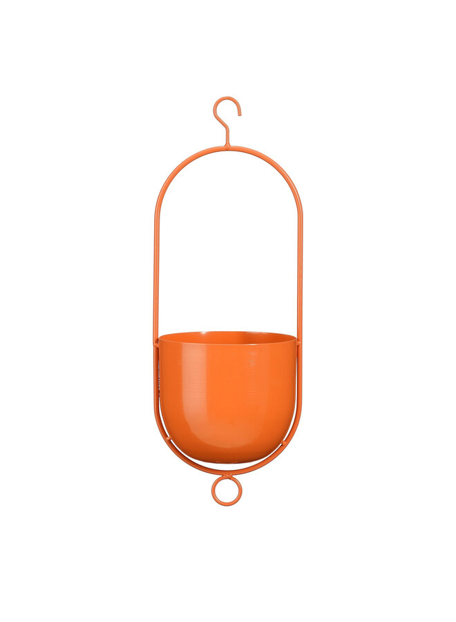 Bob pot hangend oranje