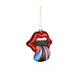 Disco ornament lippen glas rood