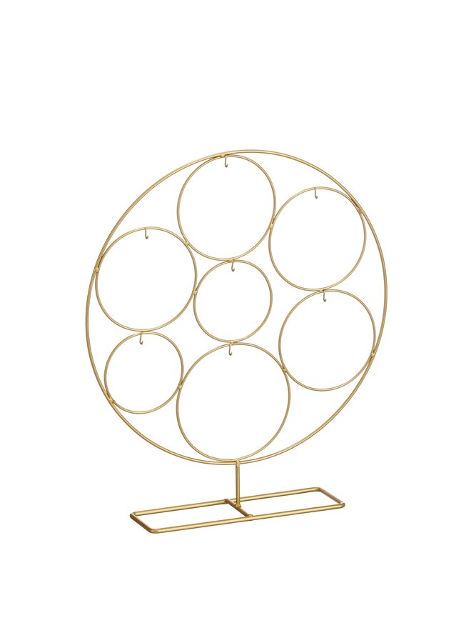Decoratie cirkel goud