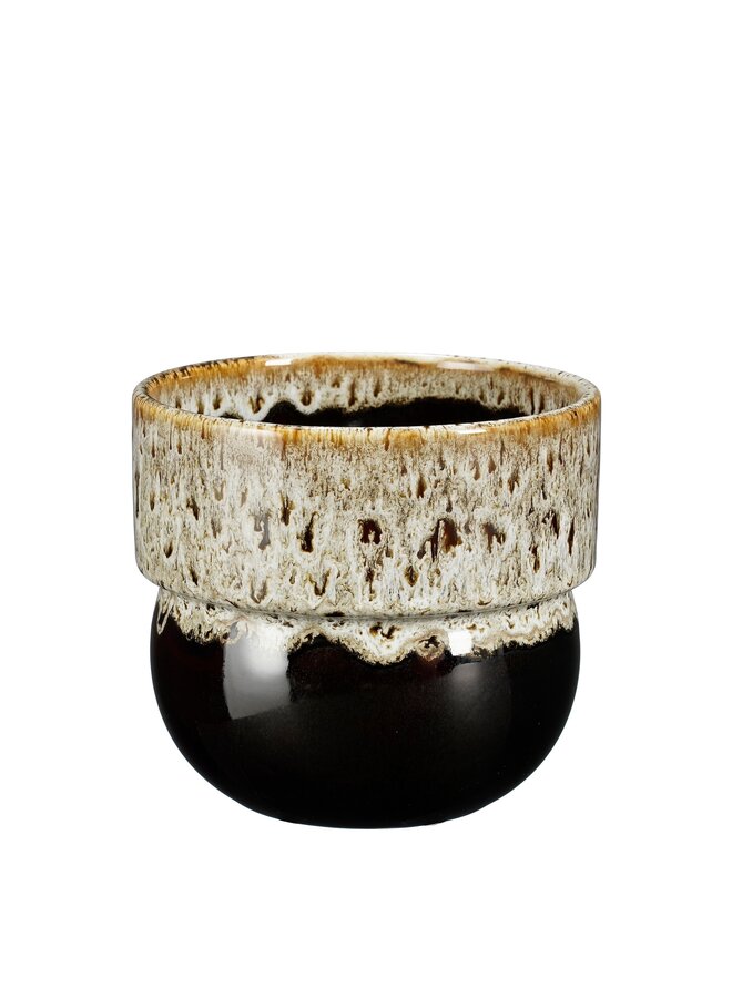 Debby pot rond bruin