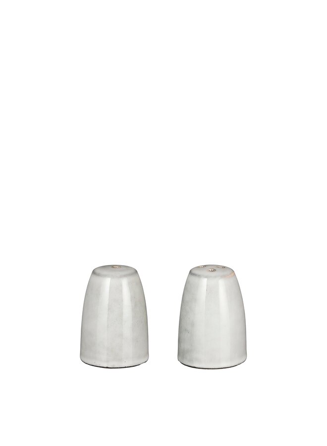 Tabo peper en zoutstel grijs 2 delig