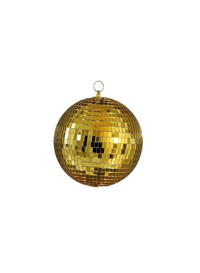 Ornament spiegel bal goud