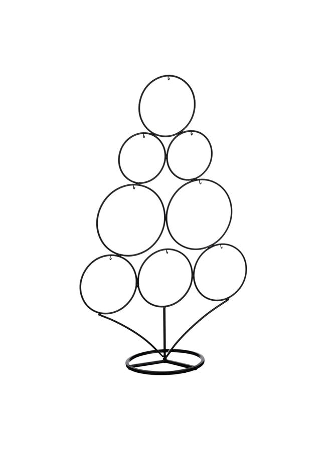 Decoratie kerstboom zwart
