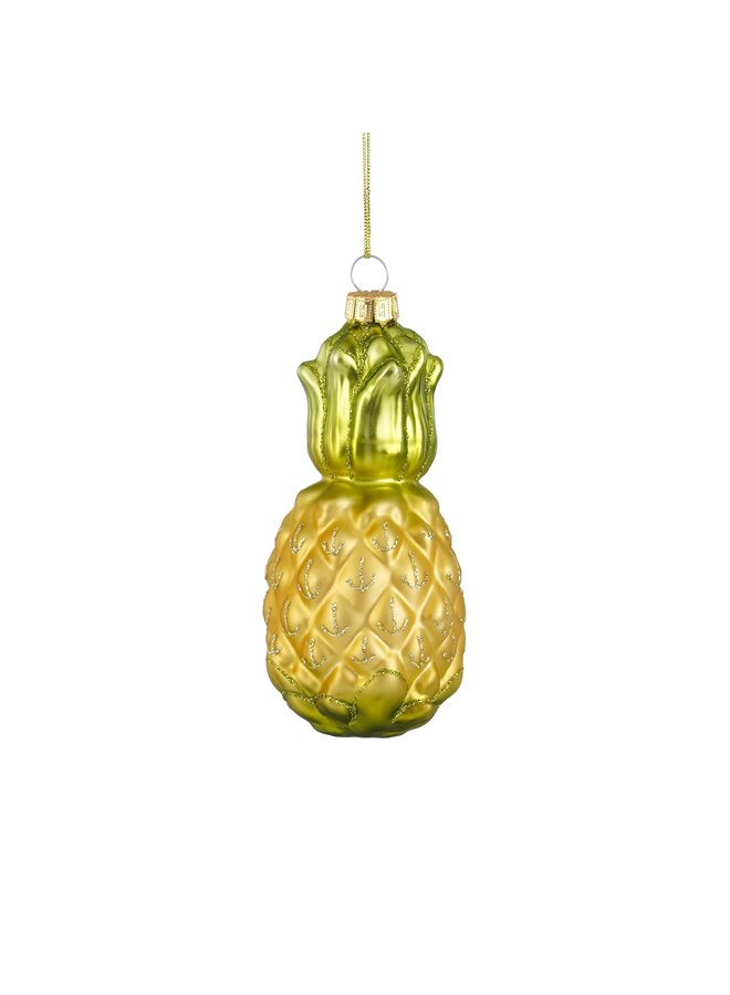 Ornament ananas goud