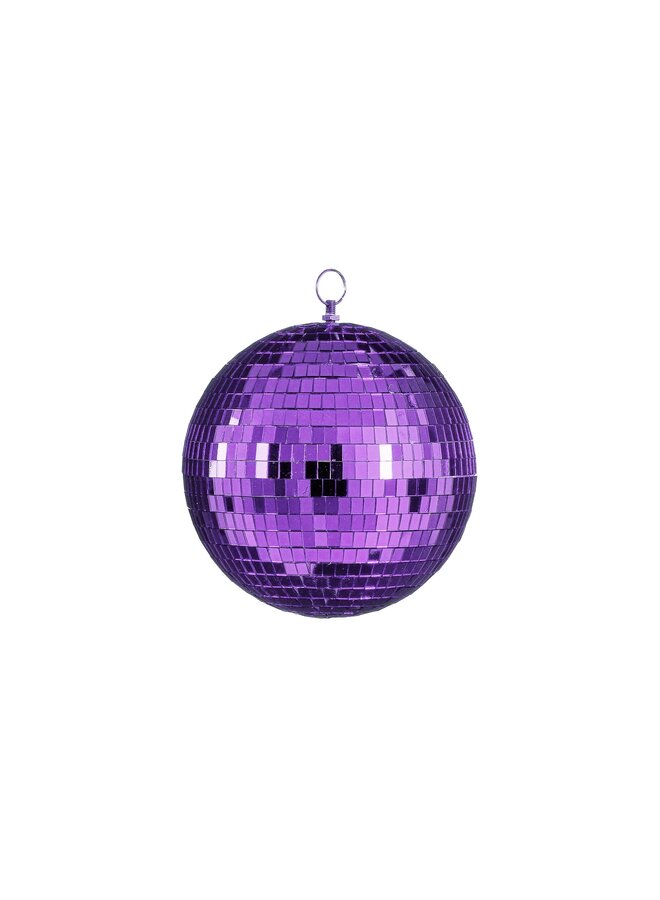 Ornament spiegelbal paars