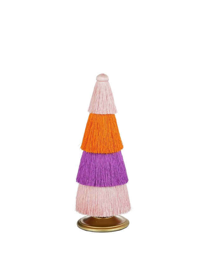 Decoratie boom paars