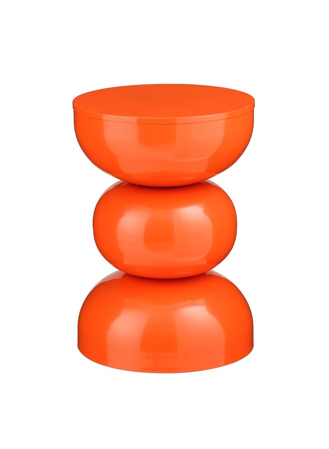 Luna bijzettafel oranje