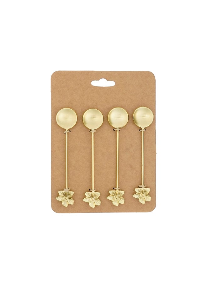 Elin lepel goud 4 stuks