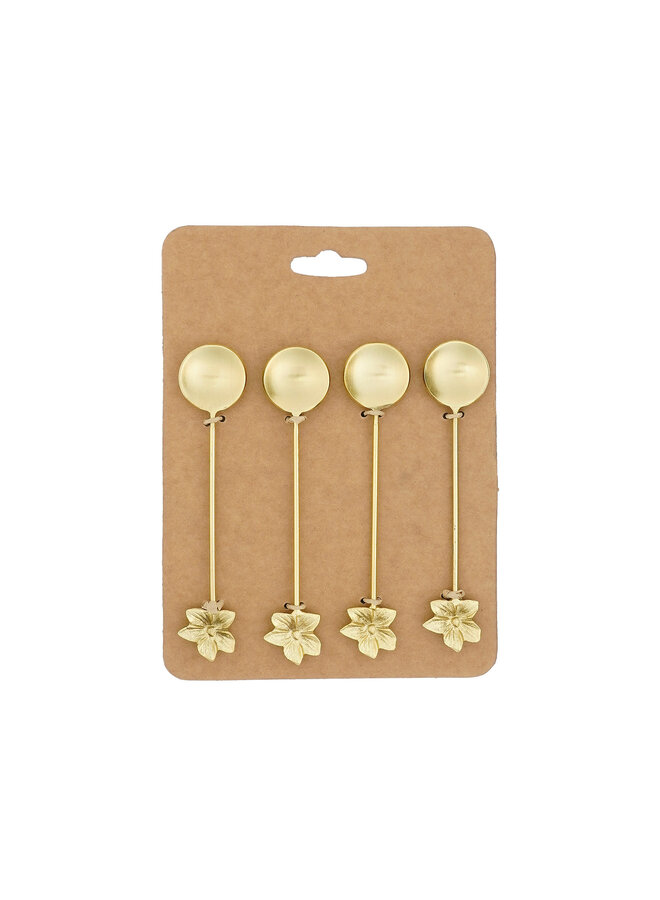 Elin lepel goud 4 stuks