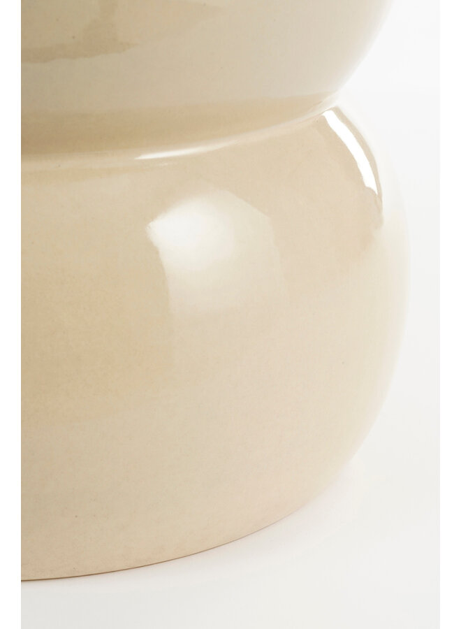 Vendi bijzettafel creme