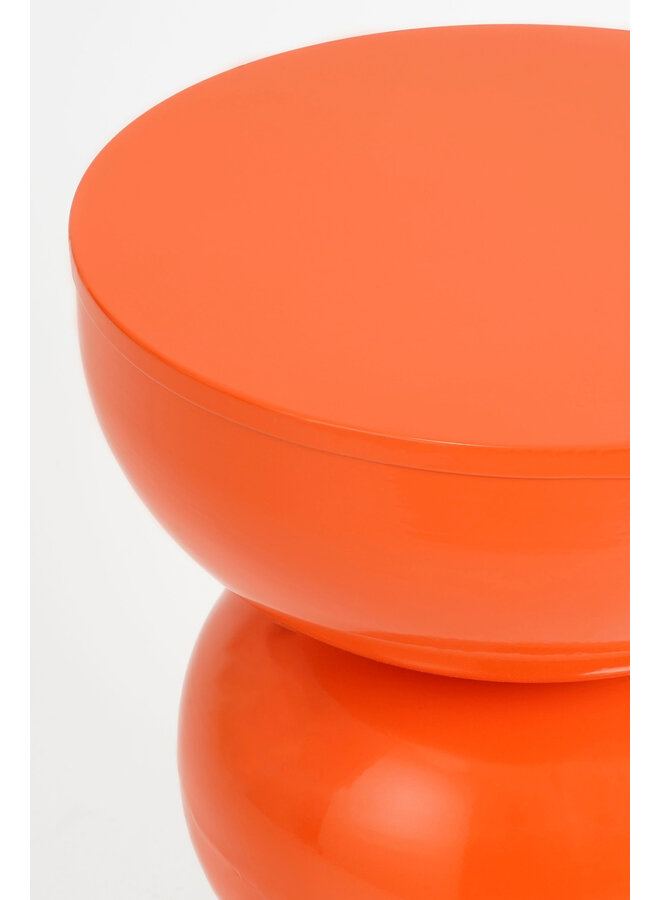 Luna bijzettafel oranje