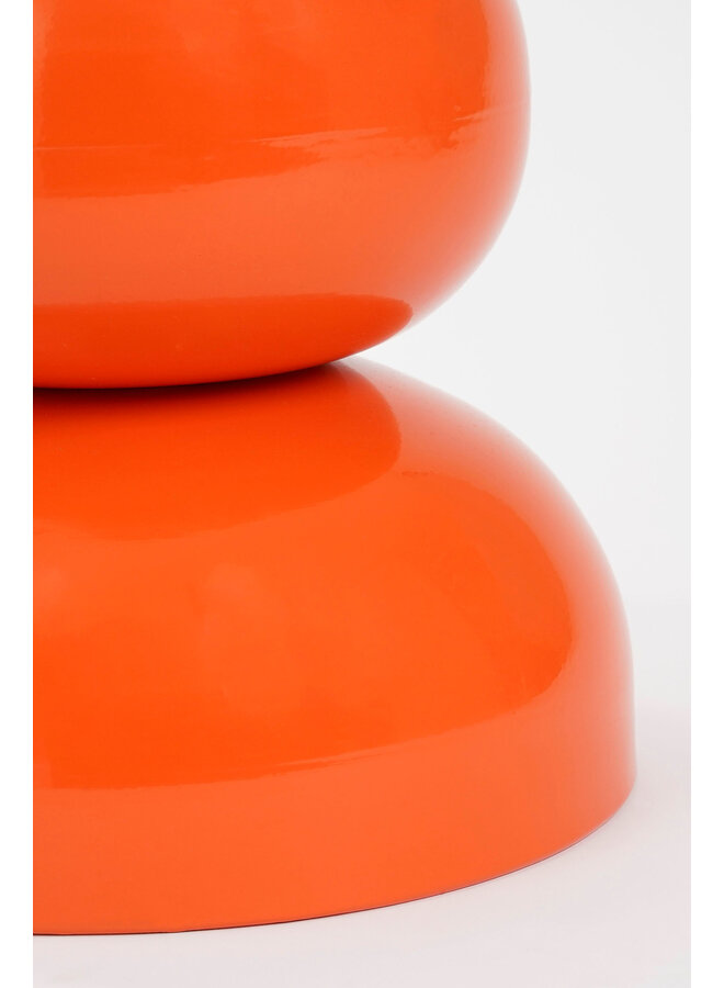 Luna bijzettafel oranje