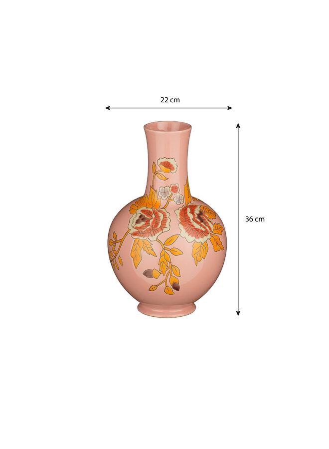 Eloise vaas roze