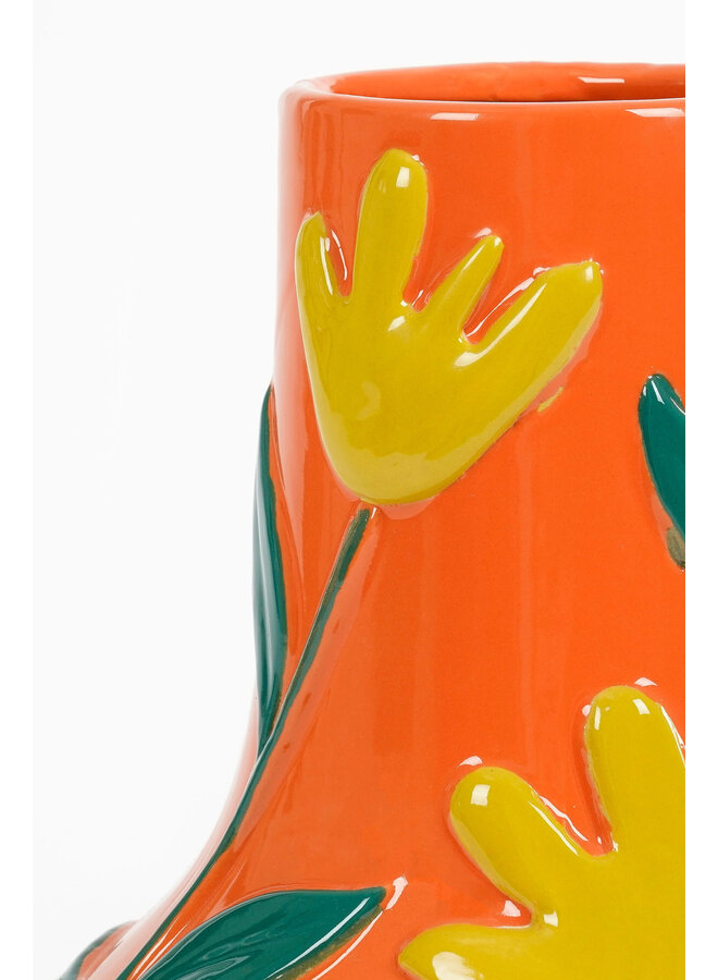 Ava vaas oranje