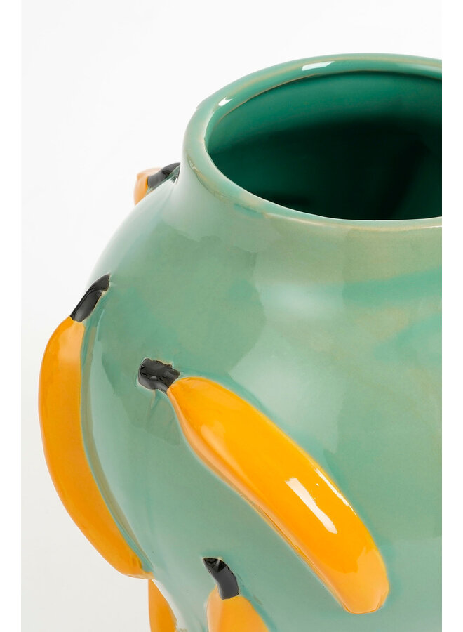 Moza vaas groen