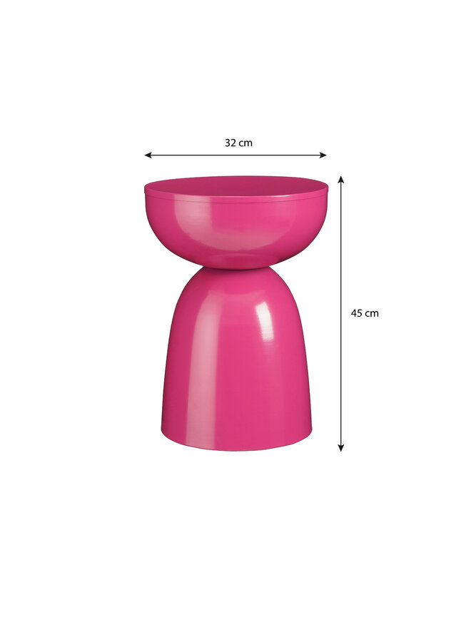 Elliott bijzettafel fuchsia