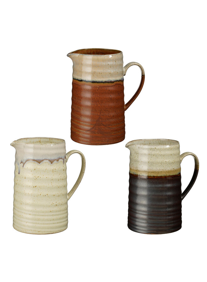 Ethan jug terra off white black